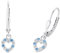 Prinzessin Lillifee Ohrhänger 925 Sterling Silber Mädchen Kinder Ohrschmuck, mit Zirkonia synth., 2,1 cm, Herz, Kommt in Schmuck Geschenk Box
