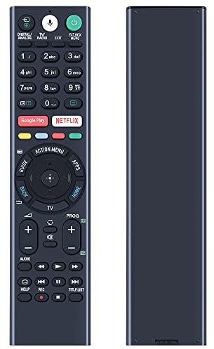 TCNOUMT RMF-TX310E Voice Remote Control Replacement for Sony Bravia TV KD-43XE8004 KD-43XE8005 KD-43XE8077 KD-43XE8088 KD-43XE8096 KD-43XE8099 KD-43XF7596 K D-43XF8096 KD-49XF9005