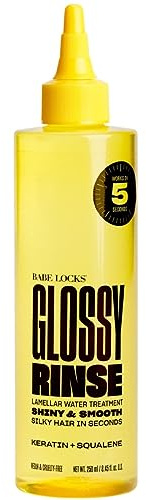 Babe Original Glossy Rinse Hair Treatment for Shine & Hydration, 250 mL
