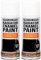Pro-Kleen Radiator Enamel Spray Paint Black Matt 2 x 400ml - Heat Resistant up to 100ºC - For Radiators, Hot Pipes, Water Tanks & More - Fast Drying & No Primer Needed