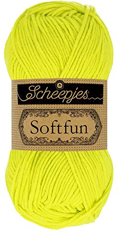 Scheepjes - Scheepjes Softfun 2641 Agrumi Lime Filato - 1x50g