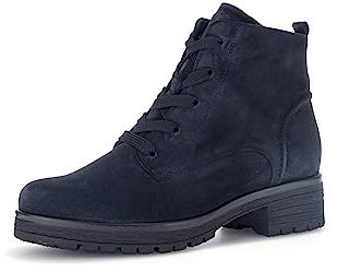 Gabor Zumba Womens Ankle Boots 6.5 UK Dark Blue Suede