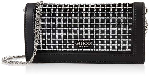 GUESS Gilded Glamour Mini Xbody Clutch Black