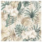 murando PREMIUM Vlies Tapete Deko Panel Fototapete tropische Blätter Wanddeko 10 m Tapetenrolle Mustertapete Wandtapete modern design Dekoration - Palme Blumen b-B-0574-j-a