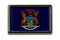 U24 Pin Michigan Flaggenpin Anstecker Anstecknadel Fahne Flagge