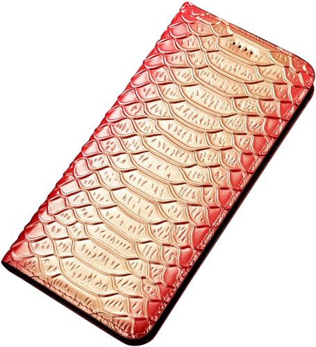 TECSHINE Protective Leather Case for iPhone 13 Mini Book-style One-piece Leather Cell Phone Cover/Sheath/Holster for Apple Iphone 13 Mini Mobile Phones -Pink