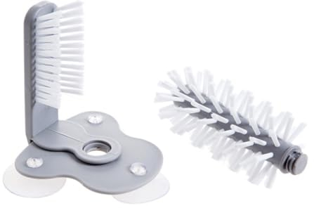 GOOHOCHY Long Handle Cup Cleaner Stain Remover Brush Suction Wall Lazy Cleaning Tool for Glasses Tea Cup