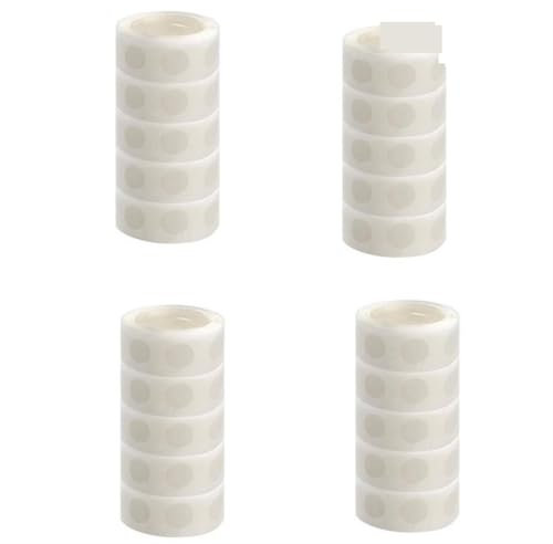 Glue Dots For Balloons 100-1000PCS Balloon Glue Dot For Balloons Accessories Ballon Dot Tape Birthday Wedding Party Balloon Glue Sticker Balloons Stand.(2000pcs)