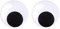 2 Stück Wackelaugen Selbstklebend,Wackelaugen,Wackelaugen Groß,80mm Runde Wiggle Googly Augen,Wackelaugen Selbstklebend Groß,Kulleraugen Selbstklebend,für DIY Dekorationen,Scrapbooking Spielzeuge