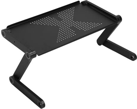 Supporto per Laptop, 360 Gradi 480x260mm in Lega di Alluminio Pieghevole -notebook per l'uso della Casa all'aperto (#1)