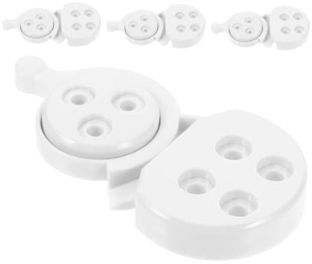 SHINEOFI 4 Stück Desktop Verbinder Büro Schreibtisch Tischverbinder Schnalle Tischplatten Verriegelungen Robuste Tischverbinder Verriegelungen Robuste Tischverbinder Hardware