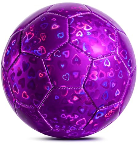 U&C Planet Fußball Größe 3 für Kinder von 3 bis 8 Jahren mit Pumpe und Netz | Wasserabweisend & leicht zu reinigen, Outdoor Spielzeug und Geschenk für Jungen und Mädchen
