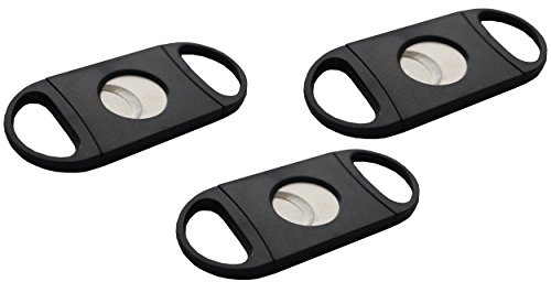 GERMANUS 3 cigarros con doble hoja negra para cigarros