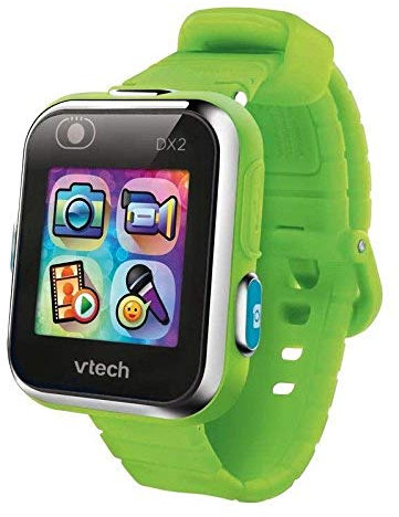 VTech DX2 - montre intelligente multifonction pour enfant, Vert - 3480 - 193887 - Version Espagnole