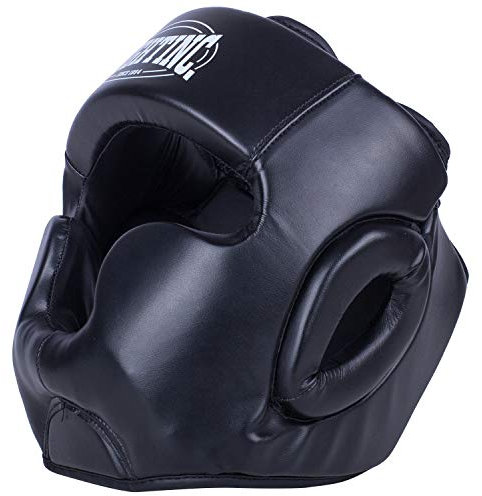 Fightinc. Kopfschutz Full Protection - für Boxen Kickboxen Muay Thai K1 Karate TKD MMA Kampfsport UVM. S/M