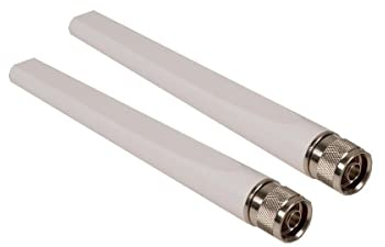 Two Dual-Band Omni Antennas (5/7 dBi) for AP430CR/AP327X (WG9004)