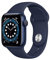 Apple Watch Series 6 (GPS, 40mm) Boîtier en Aluminium Bleu avec Bracelet Sport Bleu Marine (Reconditionné)