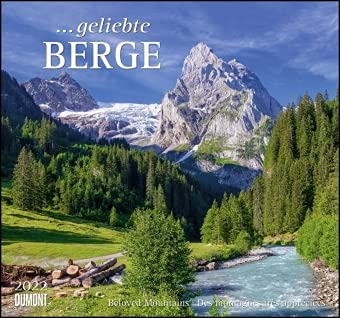 Geliebte Berge - Kalender 2022 - DuMont-Verlag - Wandkalender mit eindrucksvollen Aufnahmen aus allen Alpenregionen - 38 cm x 36 cm