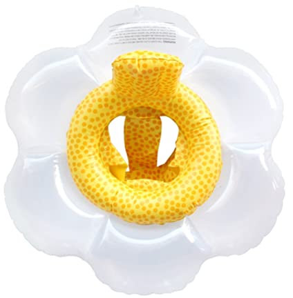 Flotador de Anillo de natación para bebé, Anillo de natación de Flor de Sol para bebé, Anillo Flotante Inflable para niños, Accesorios para Piscina, Juguete para bebés de 6 a 48 Meses