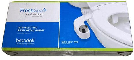 Open-Box FreshSpa Comfort+ Bidet-WC-Aufsatz