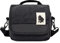Custodia per fotocamera Borsa a tracolla anti-ladro in tela nera con passante per cintura per fotocamera digitale Canon PowerShot G7X, G7X Mark II, G7X Mark III, Nero