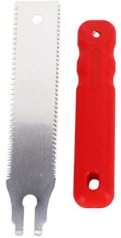11 Inch Extra Long Blade Hand Saw with SK5 Blade Fast Cutting Speed Simple Replacemen Folding Saw