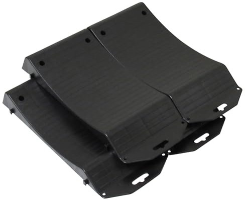 SecureFix Direct Tyre Saver Flat Spot Protectors (1 or 2 Pairs Caravan Trailer Wheel Cradle Handles Black) (2 Pairs)