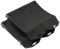 SecureFix Direct Tyre Saver Flat Spot Protectors (1 or 2 Pairs Caravan Trailer Wheel Cradle Handles Black) (2 Pairs)