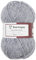 100g Melange Wool Strickgarn Häkelgarn - Farbwahl - volumniöse Strickwolle mit leichtem Tweed Effekt (hellgrau melange)