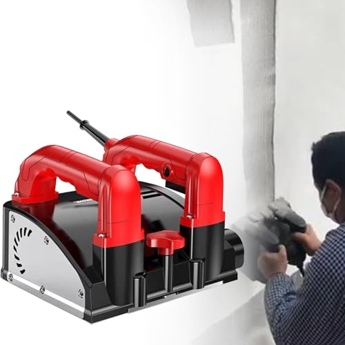 DWSSX Rascador de Pared eléctrico de Masilla, máquina de Pala de 1180 W con 160 mm de Ancho y 1-4 mm de Profundidad for Molinillo de Pegamento de Pared, Mejora la eficiencia en el Trabajo