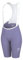 INBIKE Radlerhose Damen Gepolstert mit Tasche Kurz Sommer Sport Fahrradhose Radhose Sitzpolster Fahrrad Trägerhose Hose Rennrad Radsport Bib Shorts Lila L