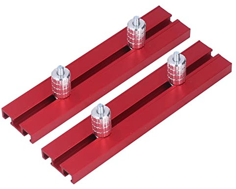 Fictory Holzbearbeitung Hobelstopp Fictory Holzbearbeitung Hobelbank Hund Positionierung Klemmwerkzeug Kit 19,8 mm Werkbank Tisch Zubehör