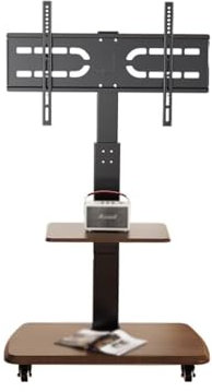 Staffa TV Supporto Verticale Mobile For TV Da Pavimento Adatto For Supporti Universali Da 55 A 85 Pollici Supporto per televisore