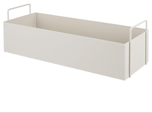 BUTLERS (2 Stück Pflanzkasten aus Metall wetterfest B 45 x T 17cm -PLANTA -Blumentopf mit Griffen | vielseitig als Kräuter- und Utensilienbehälter für die Küche, Organizer für Vorratsdosen