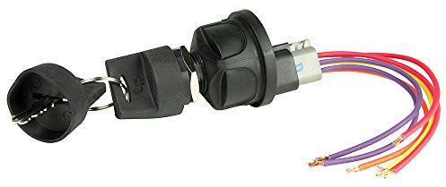 BEP Switch Ignition Accessory-Off/Ignition&Accessory/Start 12/24V DC 10A@12V 5A@24V DEUTSCH CONNECTO