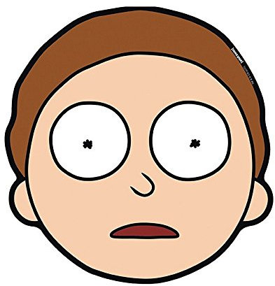 Rick And Morty - Mausmatte Mauspad - Morty - 21,5 cm
