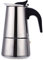 Perfectii Stovetop Espresso Maker, Classic Stainless Steel Coffee Moka Pot, 450ml/9 Cups (Espresso Cup=50ml) with Permanent Filter and Heat Resistant Handle, Suitable for Induction Cookers