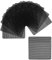10PCS 90mm Black Computer PC Cooler Fan Dustproof Mesh Plastic Dust Filter Mesh