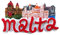 3D Malta Kühlschrankmagnet in Buchstabenform, Reiseaufkleber, Souvenir, Heim- und Küchendekoration, Malta-Kühlschrankmagnet