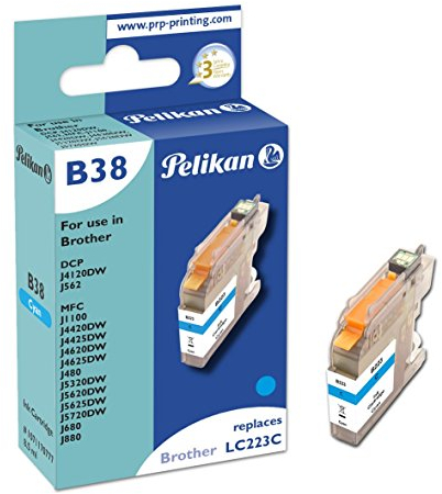 Pelikan B38 Cyan Kompatibel Tintenpatronen Pack of 1