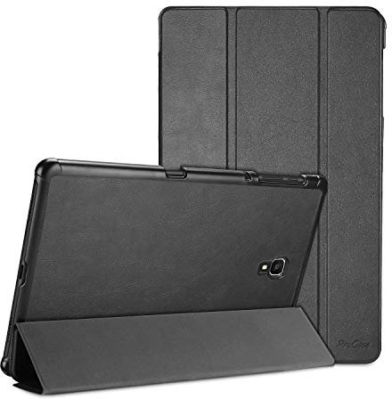 ProCase Custodia per Samsung Galaxy Tab A 10.5 SM-T590/T595/T597, Smart Cover Lightweight Sottile Stand Auto Sleep/Wake, Multi-Angoloper per Galaxy Tab A 10.5 2018- Nero