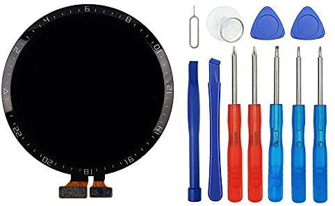 swark LCD Display Kompatibel mit Huawei Watch GT 2 46 mm LTN-B19 Smartwatch Touch Screen Digitizer Assembly with Toolkit