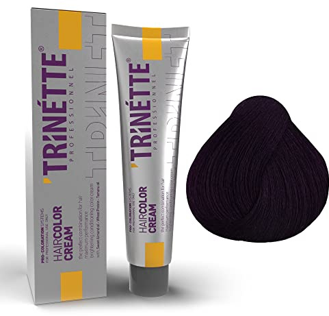 Trinette Professionnelle Violet Permanente Crème Colorante 100 ml – Pigments Purs, Contrôle Précis de la Couleur, Intensification & Neutralisation, Qualité Salon Longue Durée