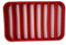 HEMOTON Roasting Rack Grill Rack Silicone Pressure Cooker Roasting Rack Non Stick Roast Rack Silicone Pressure Cooker Rack for Pots Rack Thanksgiving Day Christmas Present 270x175x25MM