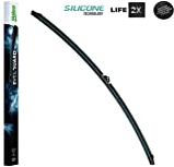 VALEO EVERGUARD - VSF55 - Premium Silikon-Wischerblatt - Länge: 550mm - Vorne (Beinhaltet: 1 Scheibenwischer) - 566009