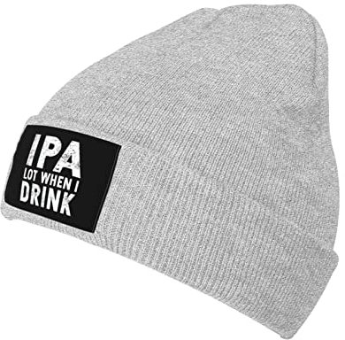 Warme Beanie-Mütze SHE ist starke Strickmütze, weich, atmungsaktiv, dick, warm, Unisex für Männer und Frauen, #904, One size