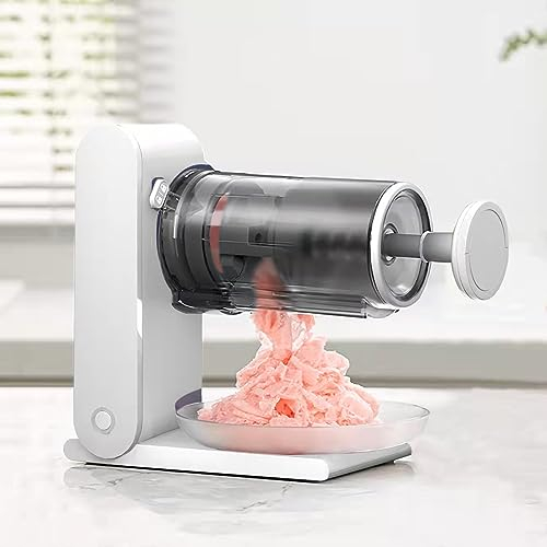 Ice Crusher Maschine Elektrische Schneekügel Maker 13000rpm Hochgeschwindigkeitsmotor, USB Wiederaufladbare Icee Slushy Maker für Eiscreme, Smoothie Erdnuss
