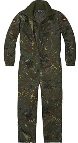 BWuM Bundeswehr Panzerkombi Tactical mit Futter, Größe:M, Farbe:Flecktarn