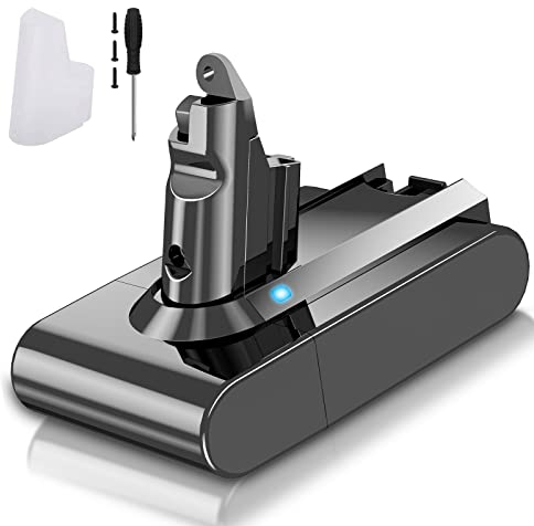 AIMAX 4600mAh V6 Batterie pour Dyson V6 Animal Absolute DC62 SV03 SV04 SV05 SV06 SV07 SV09 DC58 DC59 DC61 DC72 DC74 Aspirateur Dyson Toute Séries, 21.6V Batterie