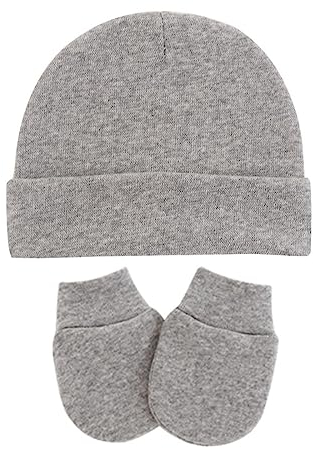 LTWOTEJNG Babymütze Fäustlinge Neugeborenenmützen für Jungen Babymützen 06 Monate Wintermützen 6er Pack 1 06 Monate Babyspielwiese